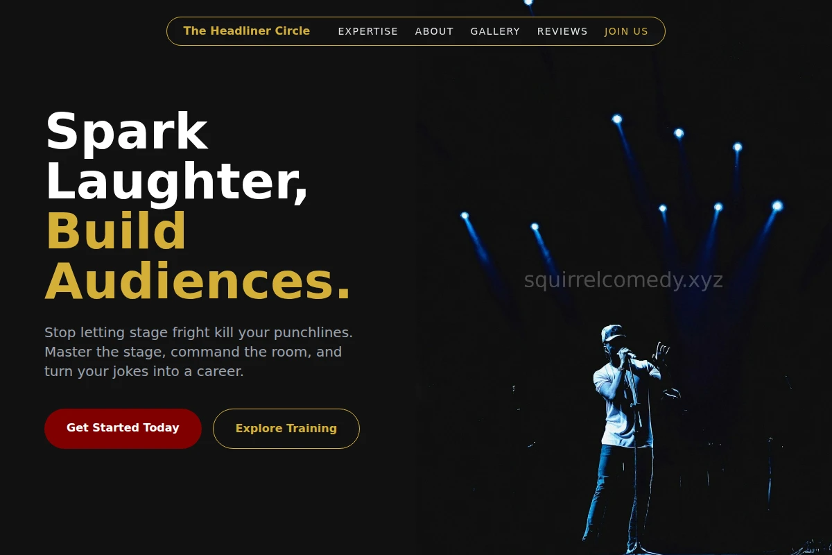 Stage Fright Comedy