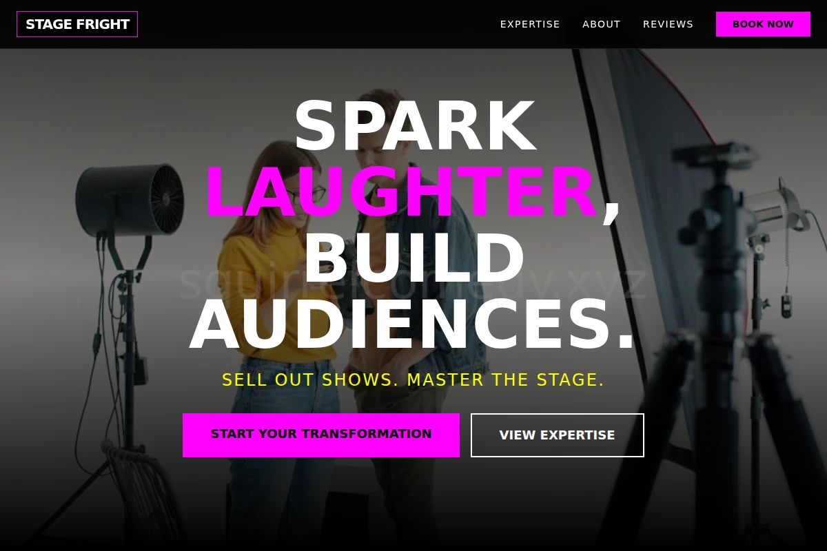 Stage Fright Creative Direction