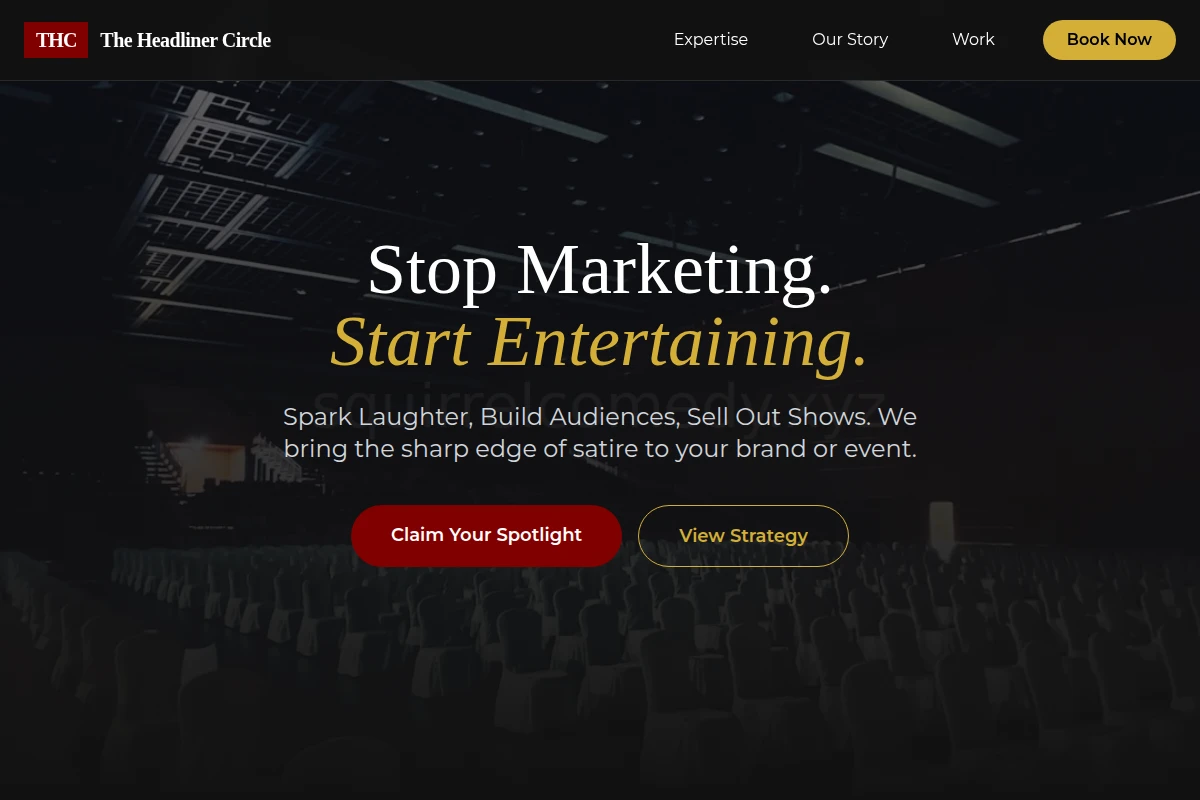 Satire Event Marketing