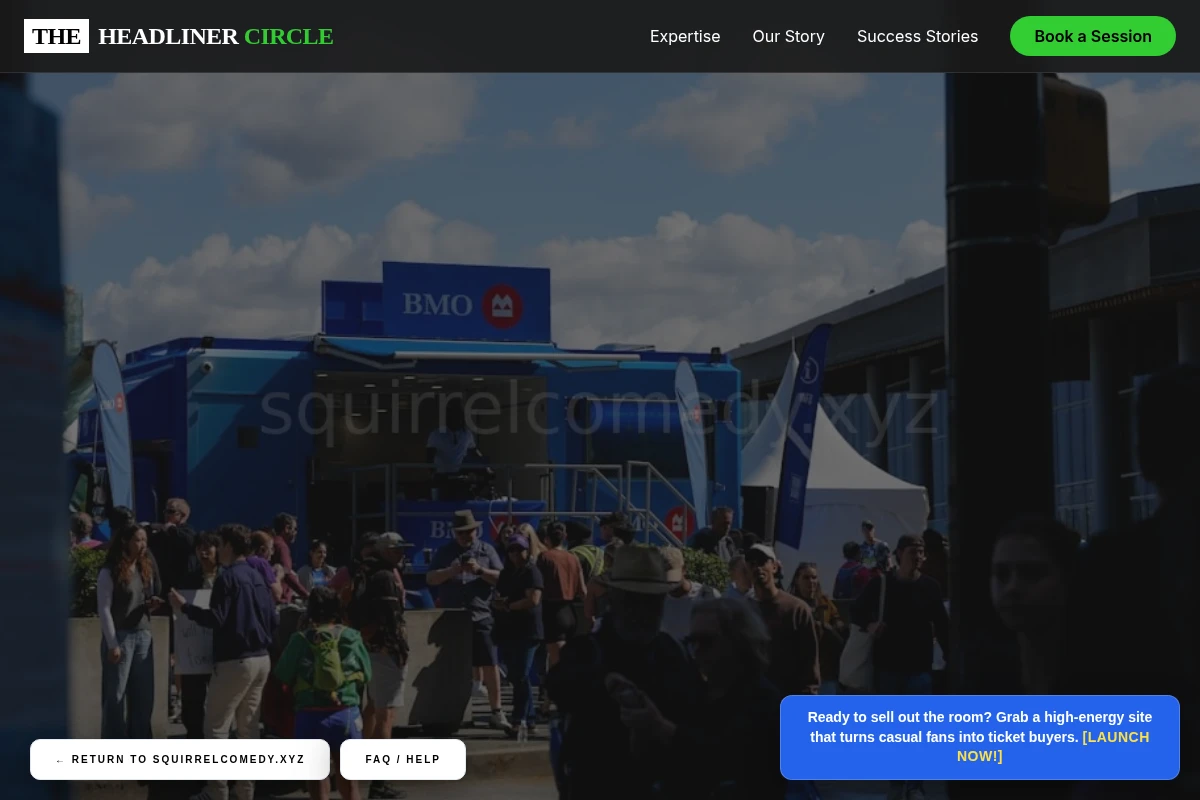 Satire Event Marketing