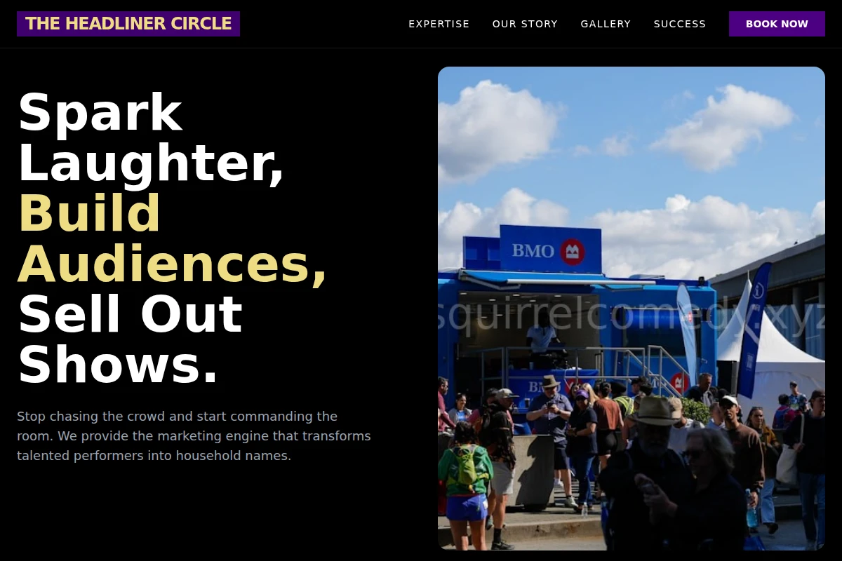 Booking Event Marketing