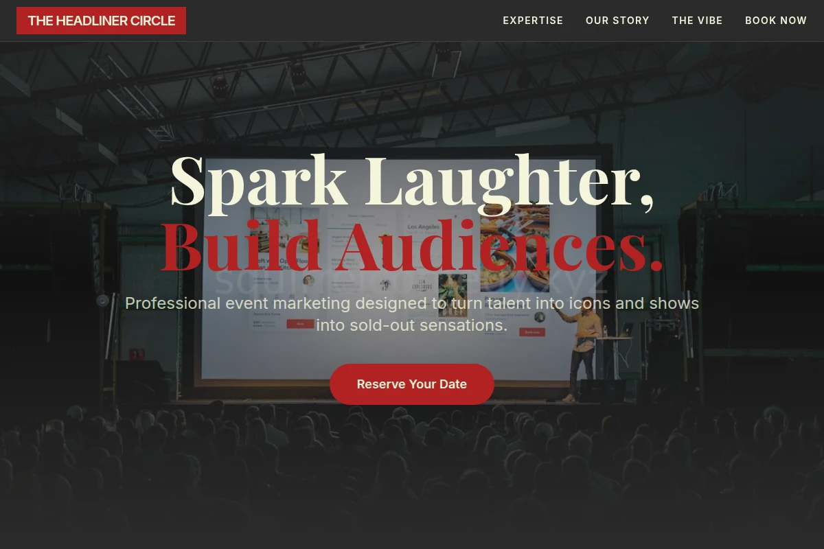 Booking Event Marketing