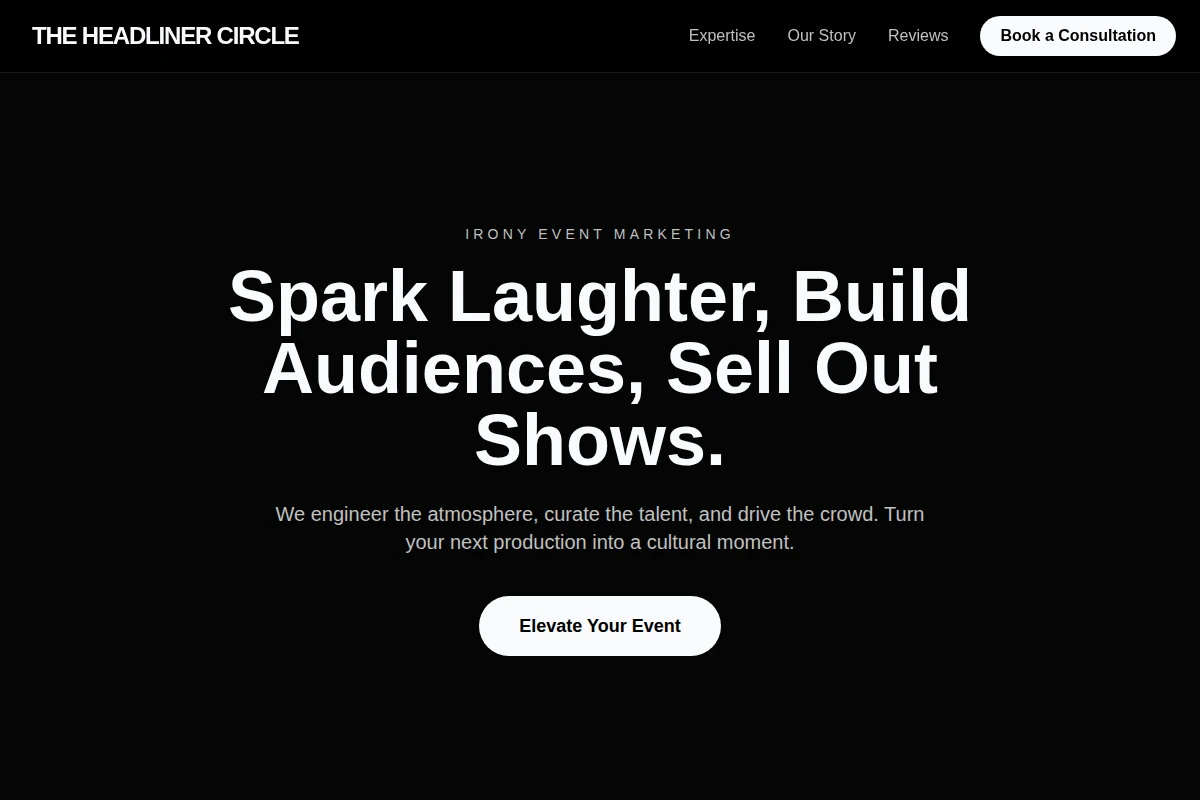 Irony Event Marketing