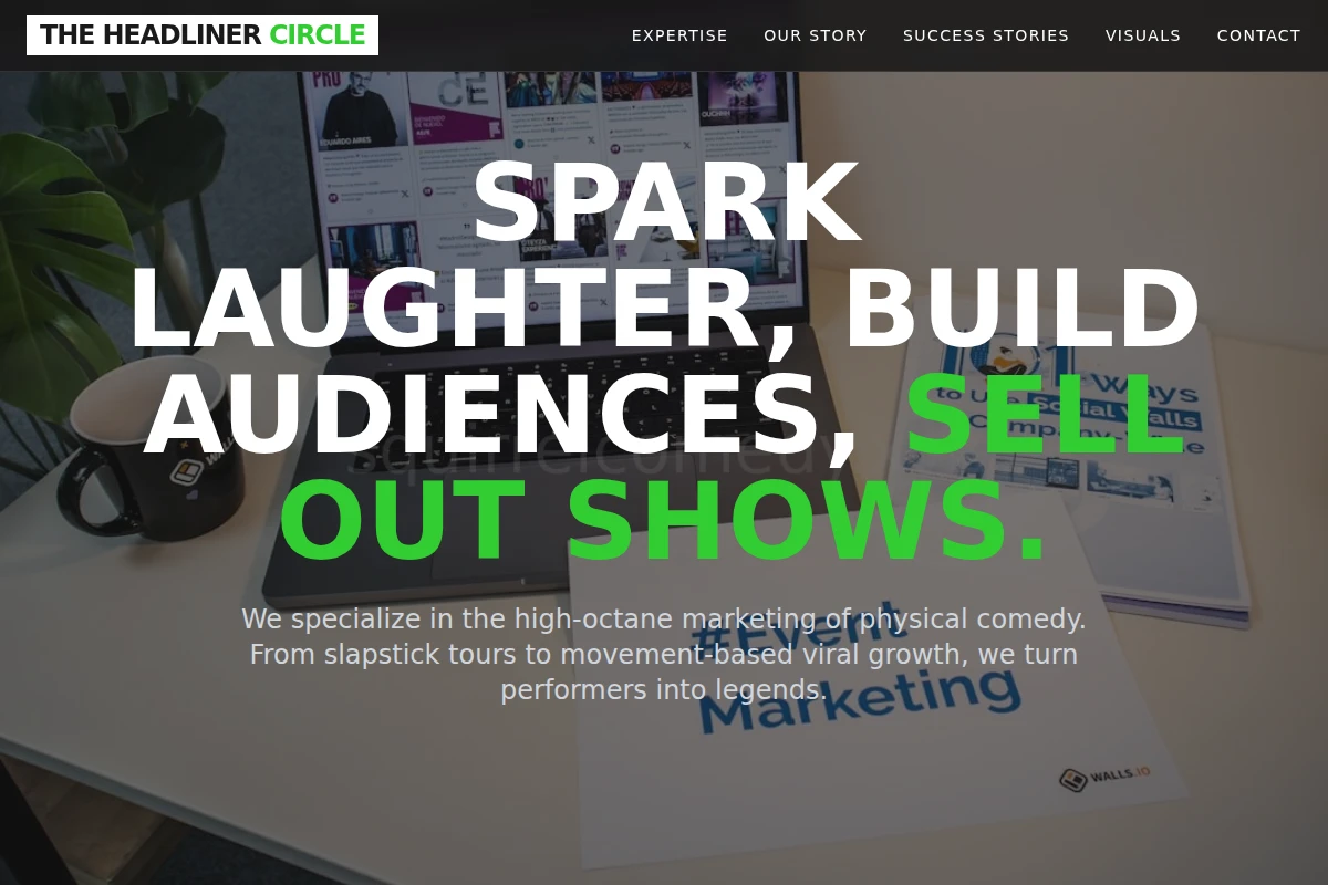 Physical Comedy Event Marketing