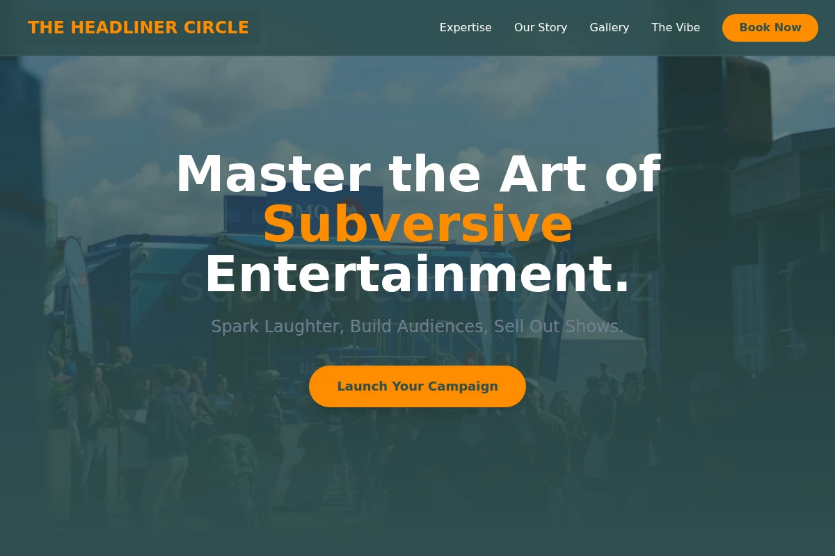 Satire Event Marketing