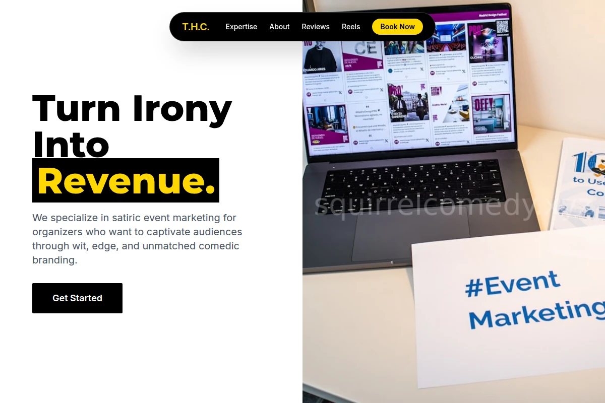 Satire Event Marketing