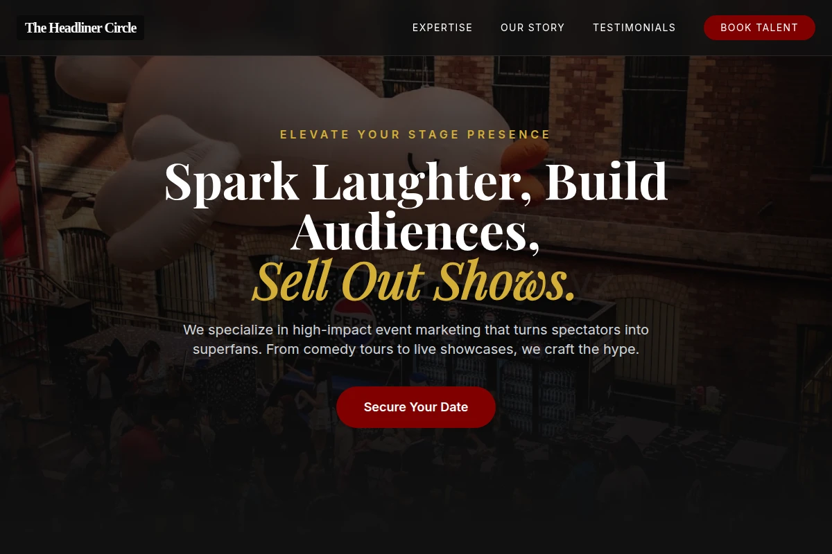 Booking Event Marketing