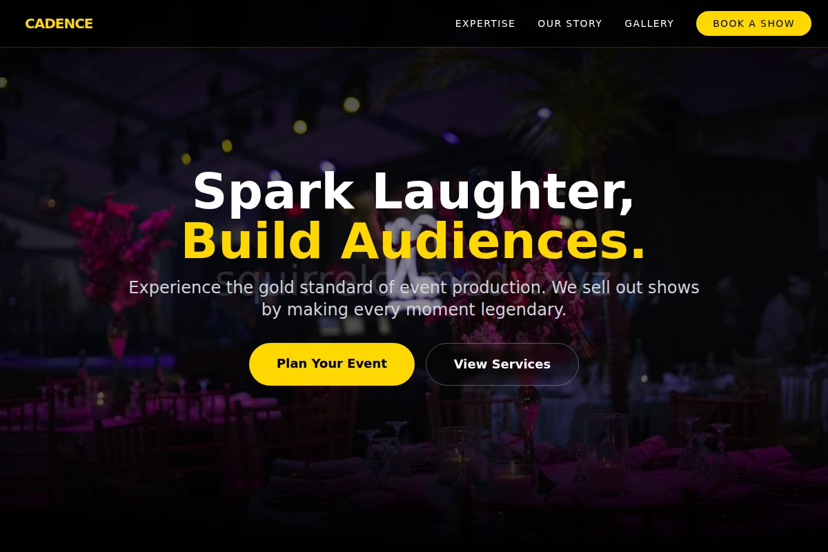 Cadence Event Planning
