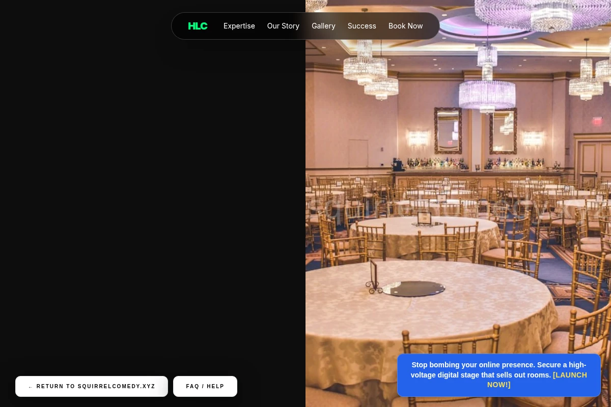 Stage Fright Event Planning