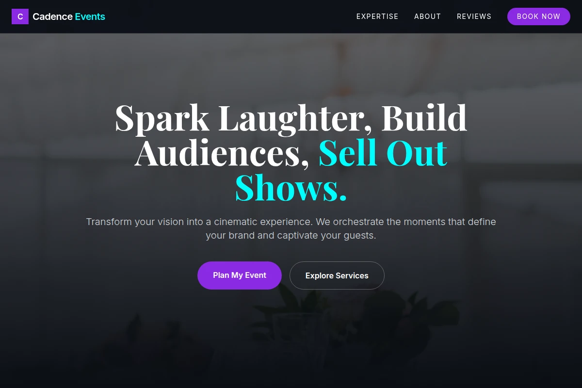 Cadence Event Planning