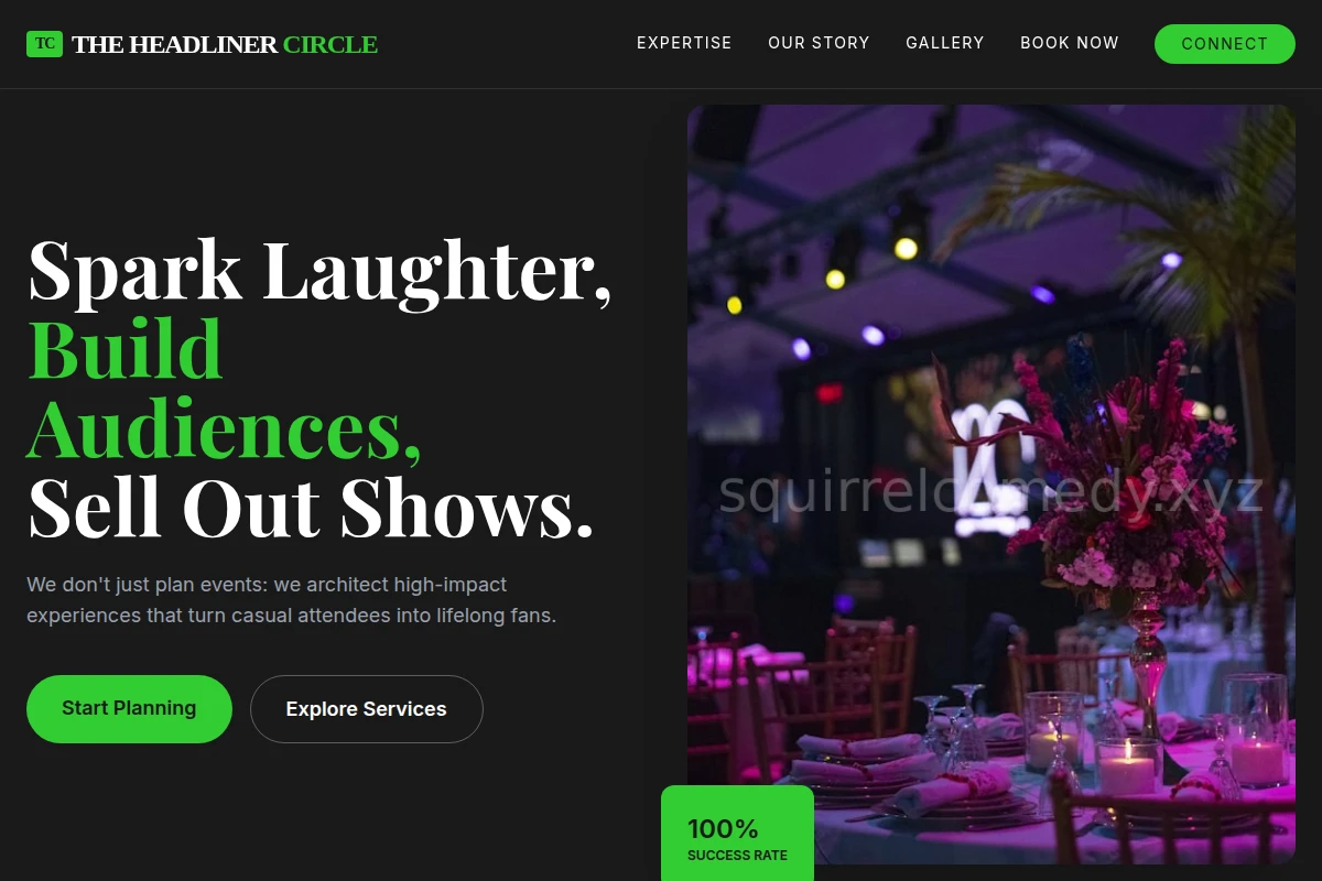 Booking Event Planning