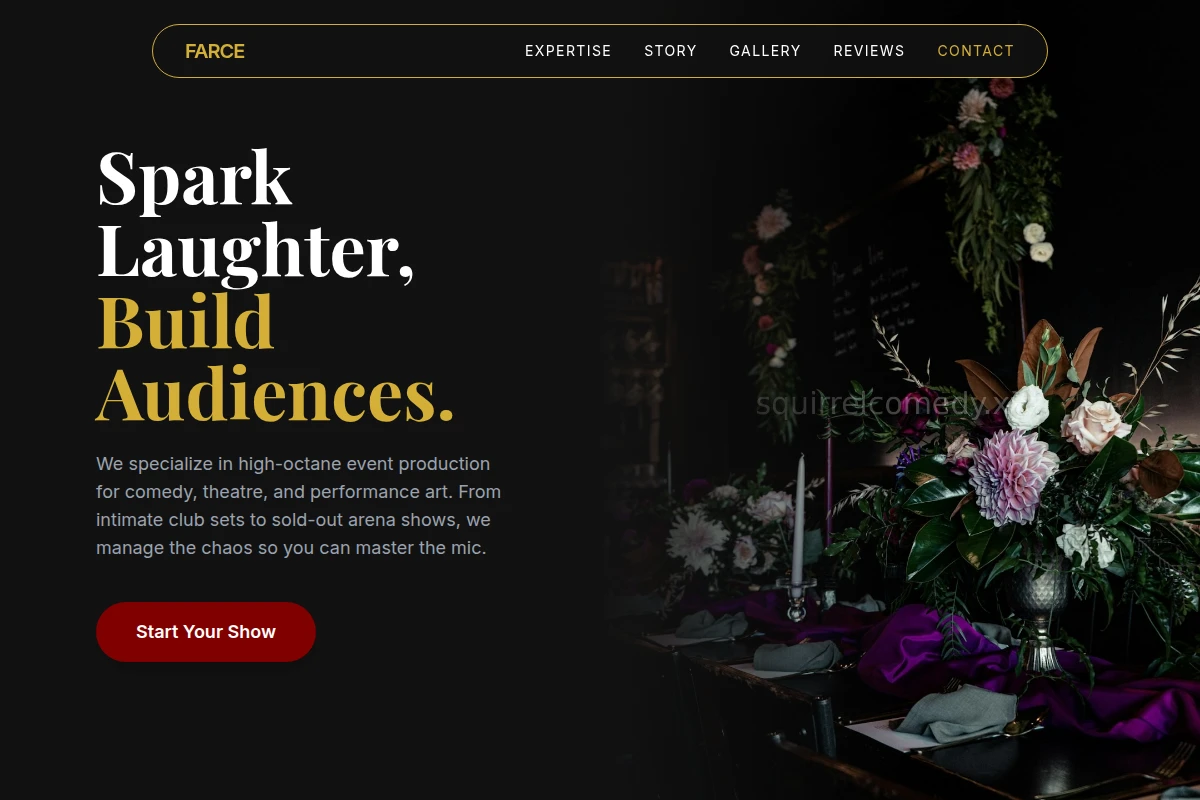 Farce Event Planning