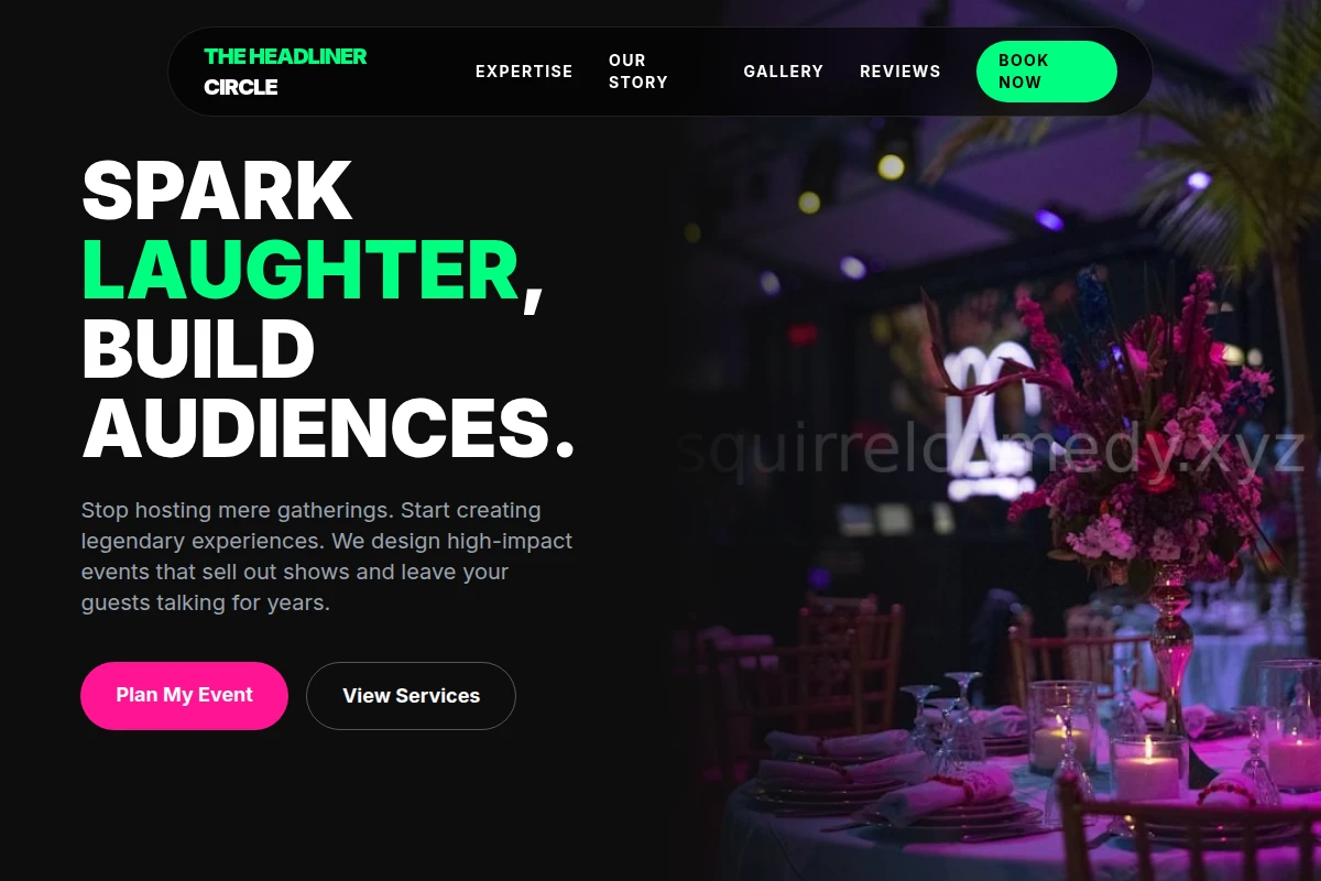 Reel Event Planning