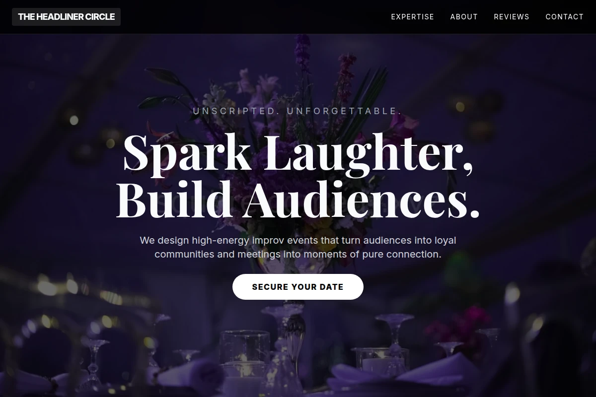 Improv Event Planning